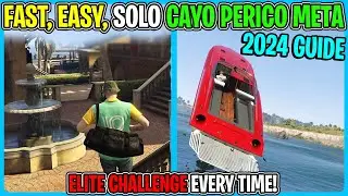 *НОВОЕ* МЕТА ОГРАБЛЕНИЯ ОДИНОЧНОГО КАЙО-ПЕРИКО В GTA 5 ONLINE 2024 ГОДА!