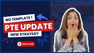Новое обновление PTE &mdash; в PTE нет шаблона | Обновление PTE 2024 | PTE Pearson | PTE с Tejal