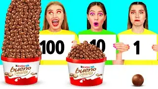 100 Layers of Food Challenge | Tasty Kitchen Recipes by DoDo Challenge