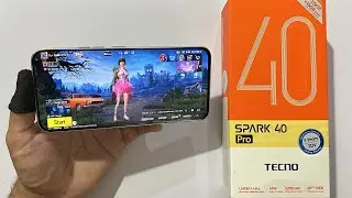 TECNO SPARK 40 PRO - HANDCAM PUBGM Test LIVIK TDM/ SOFTWARE GYRO 120 FPS 