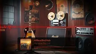 Highway Revival: Classic Rock Instrumental | Bold Guitar Riffs & Vintage - Copyright Free AI Music