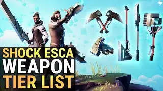 Dauntless Shock Escalation Weapon Tier List - Strongest weapon to Weakest
