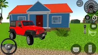 Indian Car Simulator 🚖Mahindra Thar 01 in taxi game || Alpha simulator Games