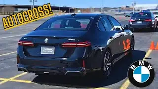 BMW Ultimate Driving Experience Autocross at Metlife! | VLOG