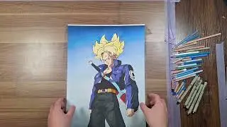 Drawing Dragonball Z: Future Trunks