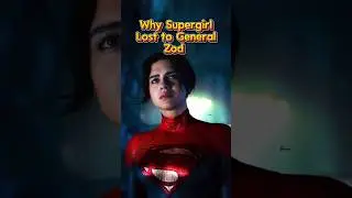 Why Supergirl Lost to General Zod #dc #supergirl #superman #generalzod #ai #shorts_video