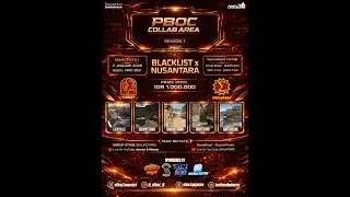 🔴LIVE POINT BLANK  - LIGA TOURNAMENT COLLAB AREA BLACKLIST X NUSANTARA (DELAY 60S)