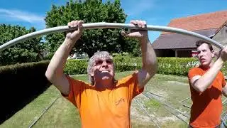 Montage serre jardin Sansonnens