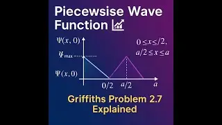 Griffiths QM Problem 2.7 Solution | Simplified with Smart Math Tricks