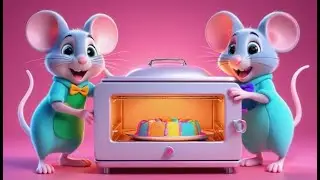 Three Tiny Mice Bake a Cake + More Nursery Rhymes & Kids Songs
