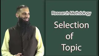 Research Methodology || Selection of Topic In Research Urdu || تحقیق میں عنوان کا چنائو