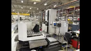 Rhinestahl AMG - Lot 30 - Toshiba BTD 110 Horizontal Boring Mill Video 1