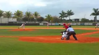 Adrian Figueroa first hit  in Jv.