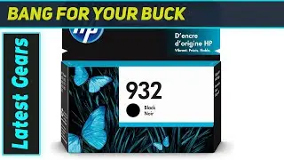 HP 932 Black Ink Cartridge: Unbeatable Performance for Your OfficeJet