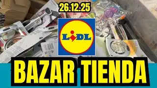 LIDL NOVEDADES BAZAR HOY 26.12.25