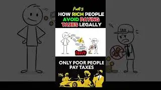 Ways Rich People Avoid Paying Tax Legally. #shorts #Taxeducation, #Richmindset, #Richpeople