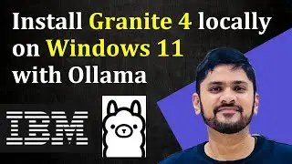 Как установить Granite 4.0 локально на ПК | Установка IBM Granite 4.0 на Ollama | Амит Сэнс