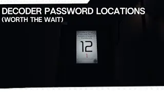PRESSURE: The Hunted Decoder Password Locations (WORTH THE WAIT UPD) The Hunt: Mega Edition