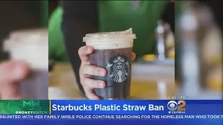 Starbucks To Stop Offering Plastic Straws By 2020