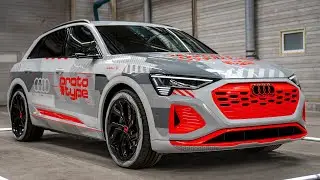 2023 Audi Q8 e-tron Prototype - Futuristic electric SUV exterior in details!