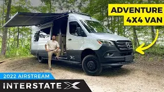 4WD CLASS B CAMPER VAN | 2022 Interstate 24X Walk Through 4x4 Off Road Overland