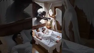 The Unseen Battle:Angelic protection over the righteous#angels#protection#therighteous#demons