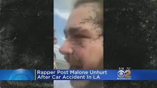 Rapper Post Malone Unhurt After Car Accident In Los Angeles