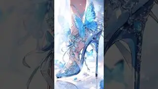 Magical Heels #trending #beautiful #magical #fantasy #aesthetic #colors #heels #shorts #exquisite