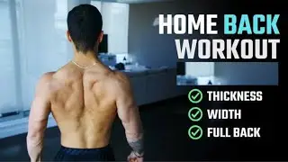 Upper & Lower Back Workout At Home || Rajan Fitness Series || Online Gym Training