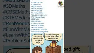 Real life Maths - using cubes and cube roots #reallifemath #mathsshorts