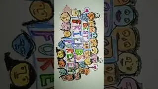 friends forever doodle art