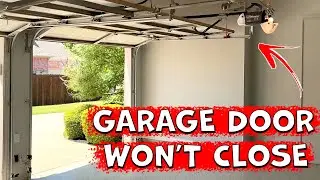 Garage Door Won&rsquo;t Close? Try This Easy Fix!