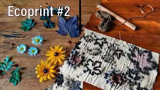 Comment réaliser un ecoprint. #2