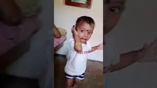 Baby's funny talk's  on mbl #shorts