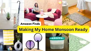 AMAZON Must Haves For Rainy Season |Monsoon Essentials | Monsoon Home Making Tips