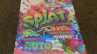 2024 Wild Card Splat! 1/1, Autograph, and more!