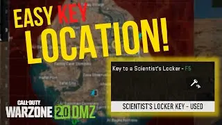 Scientist's Locker key LOCATION GUIDE | Call of Duty Warzone 2.0 DMZ
