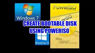 Create Bootable Disk using PowerISO