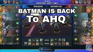 AHQ VS OVERCLOCKERS Game - 5 Tournamen AIC 2018