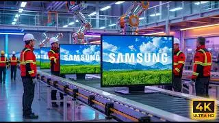 Samsung LED TV Manufacturing Process | Inside Smart TV Factory Production