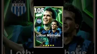 How To Train LOTHAR MATTHAUS In efootball 2025 Mobile #efootball #shorts #pesmobile