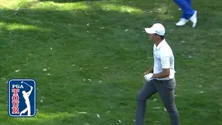 Si Woo Kim's insanely impressive flop-shot at Mexico Championship