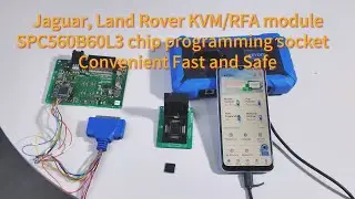 KEYDIY JLR KVM/ RFA Module SPC560B60L3 Chip Programming Socket User Manual
