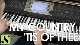 My Country, 'Tis of Thee - Early Intermediate Piano Solo