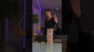 JENGA PRECISION ✌🏻NUNCHAKU GIRL