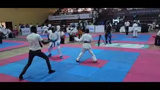 Semi Jennifer Ehiozibue VS Owoyemi Precious — Junior Kumite Female KFAA   Championship Lagos 🇳🇬 2025