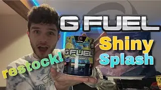Shiny Splash: Inspired by aDrive G-FUEL Review!