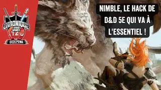 Chronique #JDR - 📖 Nimble, le hack de D&D 5e qui va &agrave; l'essentiel ! ⚡️ #nimblerpg #dnd5e
