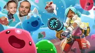 ЛИНА и Даниль  играет на PS5  Slime Rancher