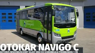 Autobus MIDI do obsługi linii podmiejskich Otokar Navigo C